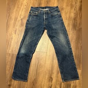 Vintage Levis 34x34 Button Fly